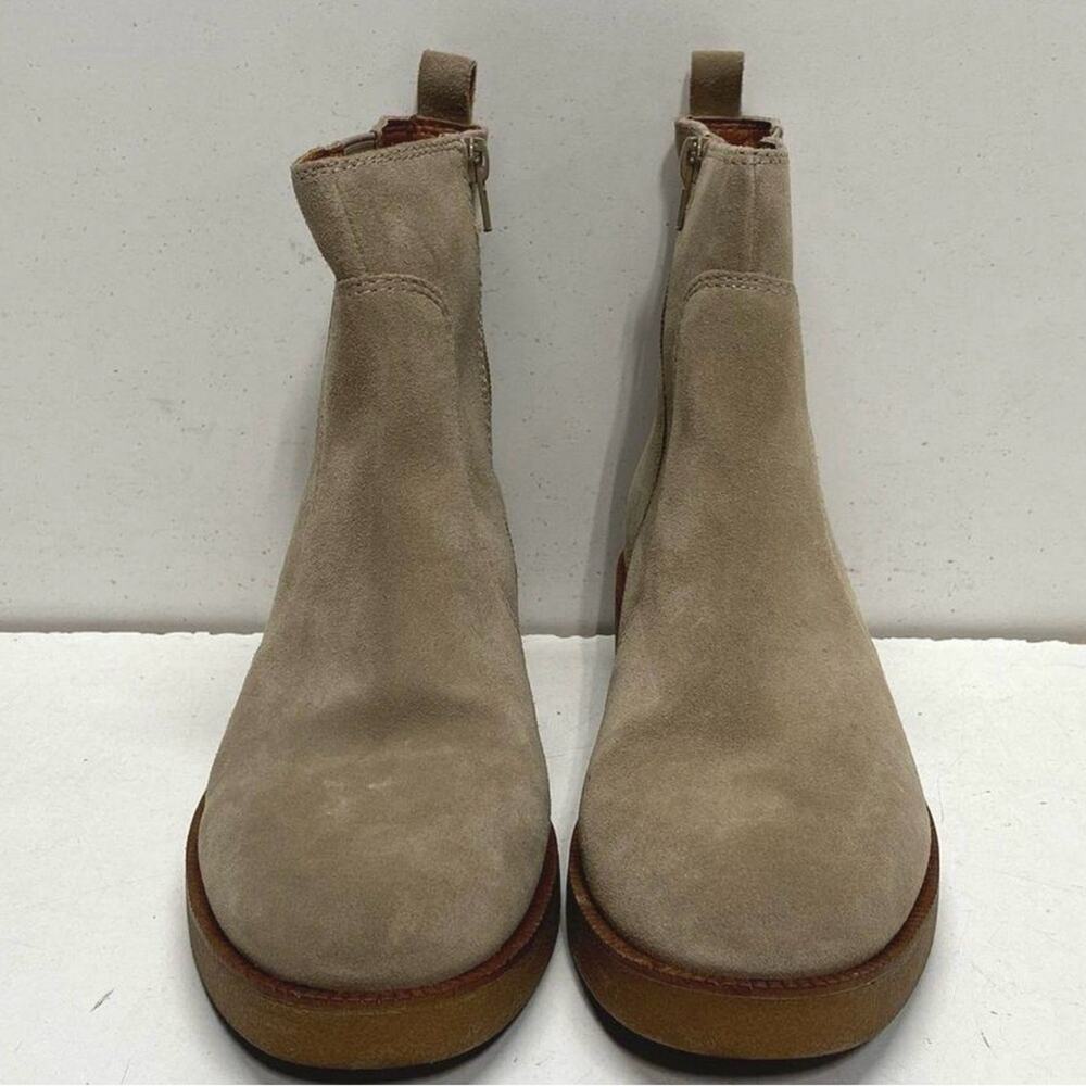 Lucky Brand Tan Suede Leather Upper